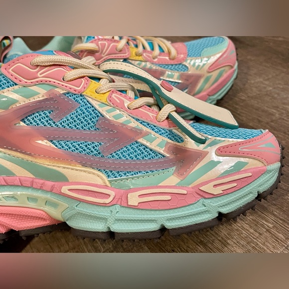 Off-White - Be Right Back Sneakers (Miami) - Mint - RARE - DEADSTOCK! Women’s 8 - Picture 11 of 16